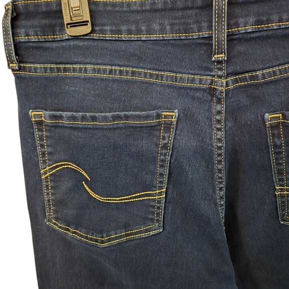 Levi's Signature Gold Mid-rise Skinny Blue Jeans Women size 14M (W32 L30) - Picture 5 of 16
